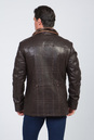 Мужская кожаная куртка из натуральной кожи на меху с воротником 3600040-2